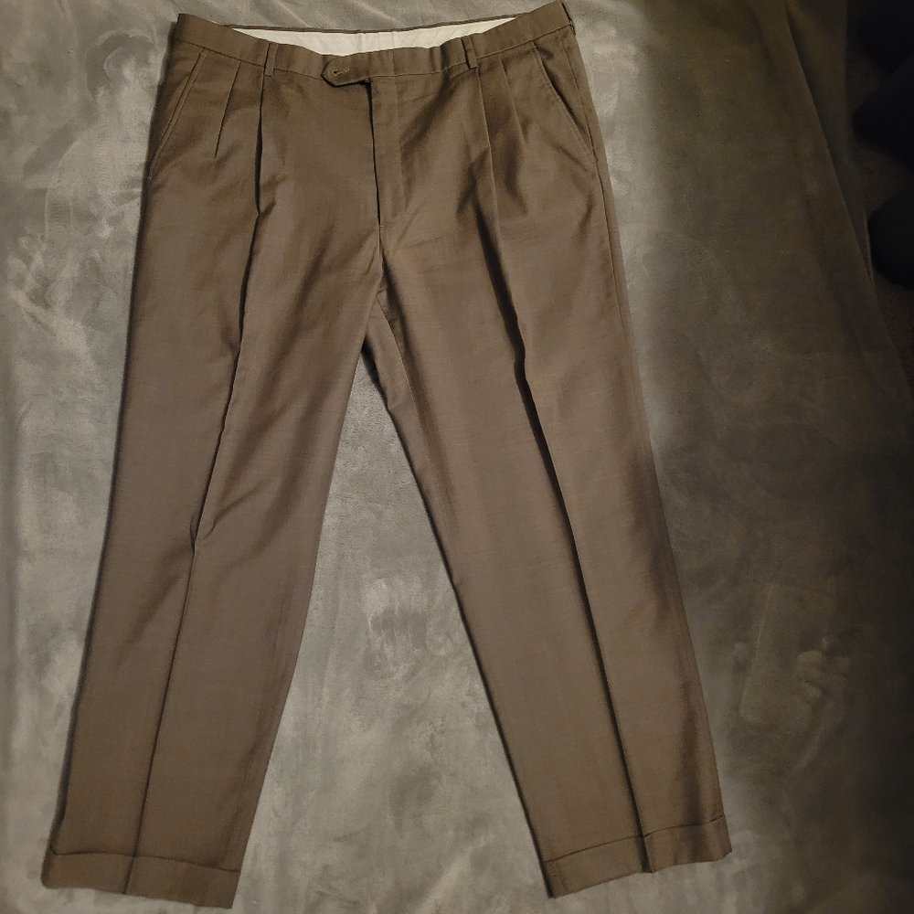 Hart Schaffner Marx Brown Dress Pants